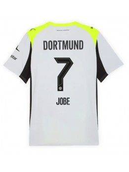 Borussia Dortmund Jobe Bellingham #7 Replika Borta Kläder 2025-26 Kortärmad